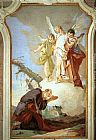 The Three Angels Appearing to Abraham by Giovanni Battista Tiepolo